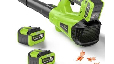 GREENER LB03 Cordless Leaf Blower ©Image Credit: GREENER