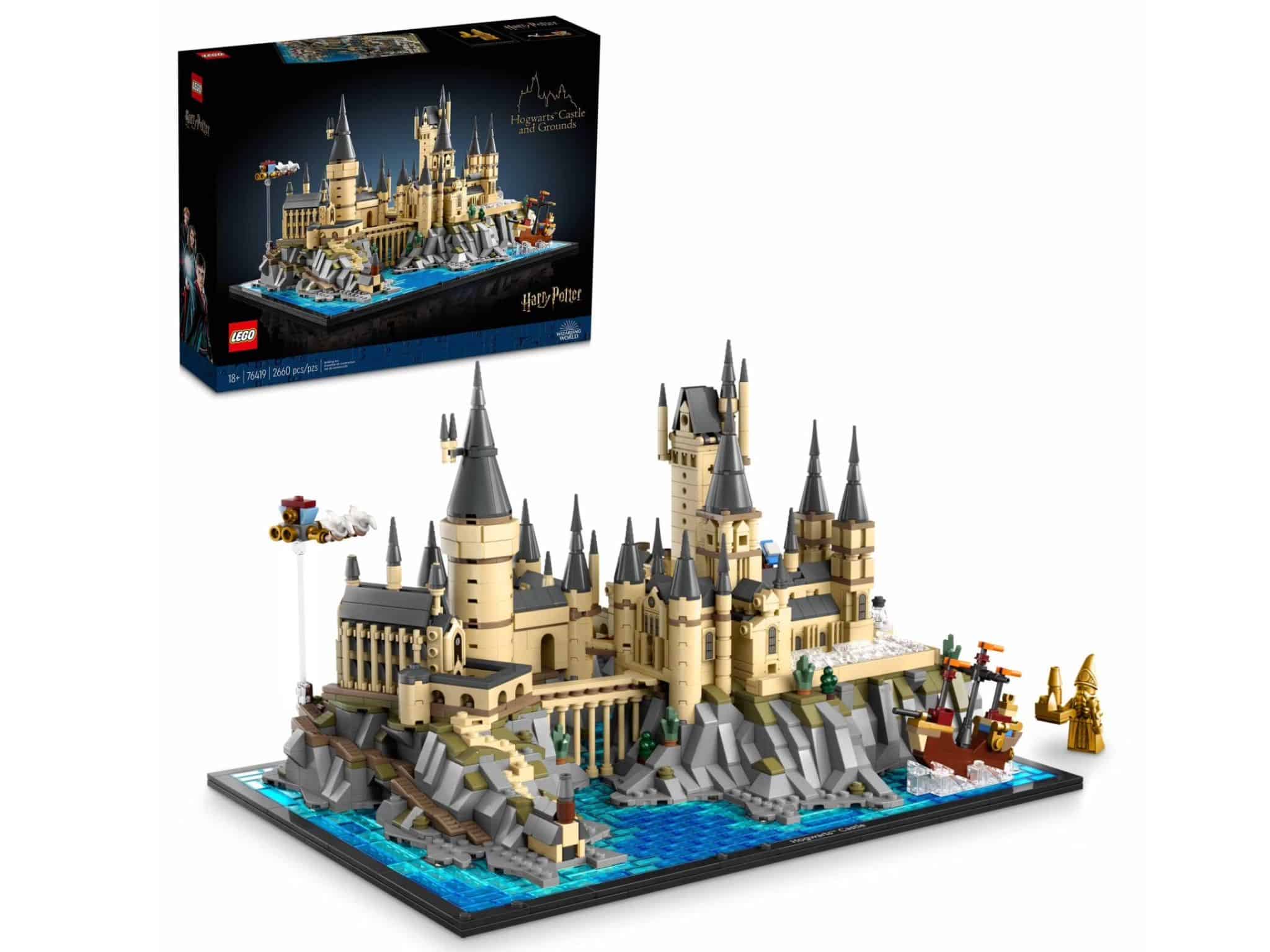 LEGO Harry Potter Hogwarts Castle and Grounds set ©Image Credit: LEGO