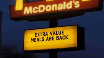 McDonald’s Extra Value Meals are officially back—bringing nostalgia and savings to menus nationwide starting Sept. 8. | ©Image Credit: McDonald's