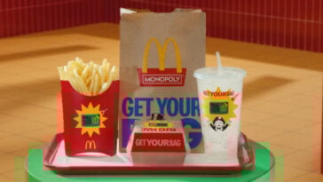 Peel, play, and win big — McDonald’s Monopoly is back this October. | ©Image Credit: McDonald's