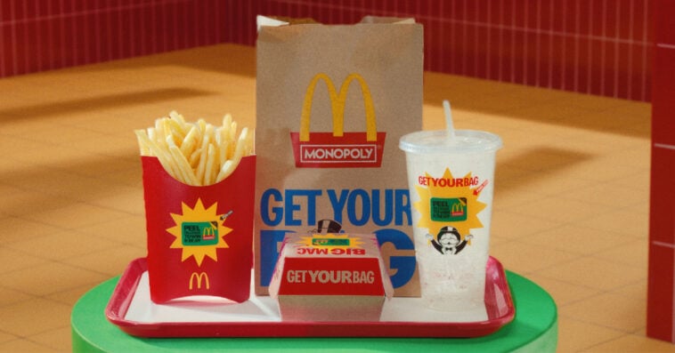 Peel, play, and win big — McDonald’s Monopoly is back this October. | ©Image Credit: McDonald's
