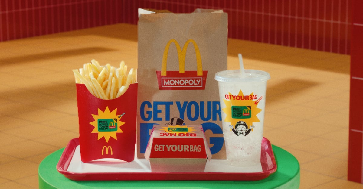 Peel, play, and win big — McDonald’s Monopoly is back this October. | ©Image Credit: McDonald's