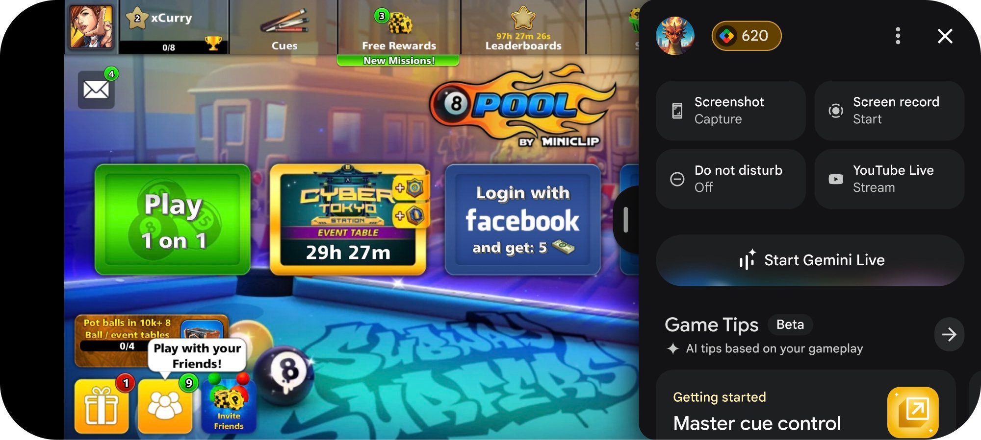Play Games Sidekick is an in-game overlay providing real-time help through Gemini Live. It provides verbal tips without leaving your game