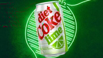Diet Coke Lime returns nationwide this fall. | ©Image Credit: Coca-Cola