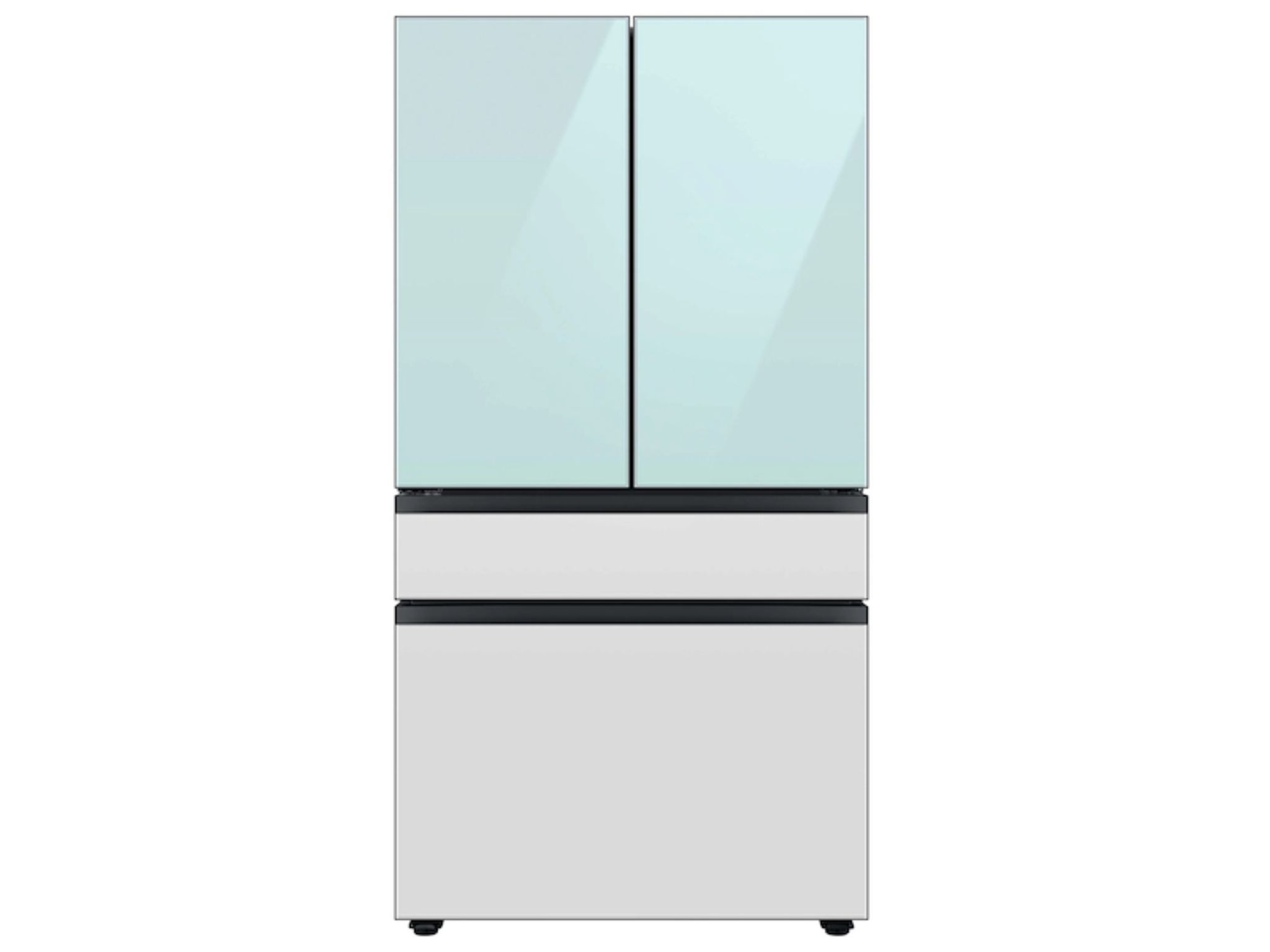 Samsung Bespoke 4-Door French Door Fridge (23 cu. ft.) with Beverage Center ©Image Credit: Samsung