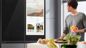 Samsung is adding ads to its Family Hub fridges, raising questions about the future of connected appliances. | ©Image Credit: Samsung