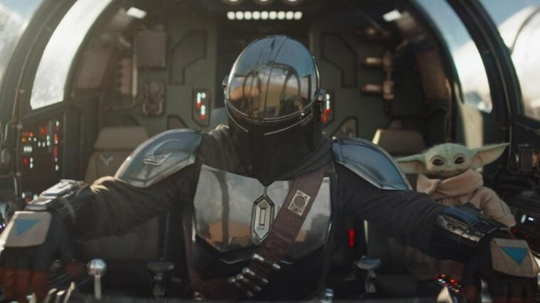 Pedro Pascal and Grogu in Star Wars: The Mandalorian and Grogu (2026) | ©Image Credit: Lucasfilm
