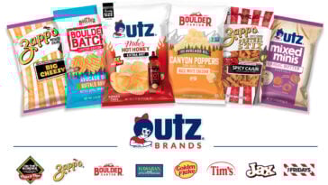 Utz Brands is removing artificial dyes from all snacks by 2027 to meet growing consumer demand for cleaner ingredients. | ©Image Credit: Utz Brands