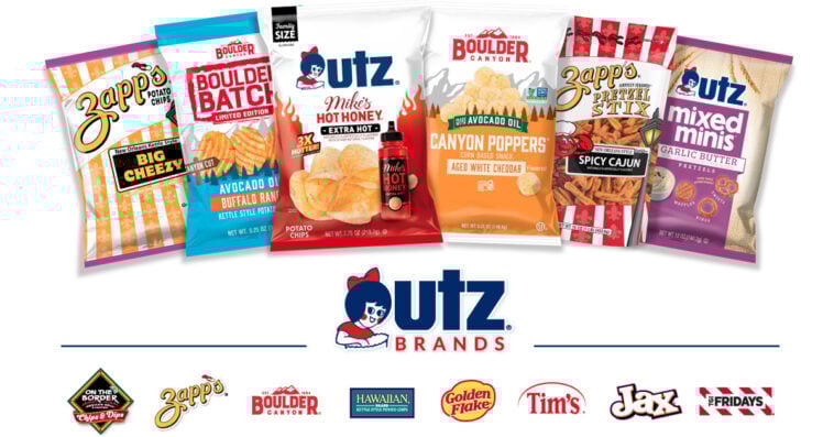 Utz Brands is removing artificial dyes from all snacks by 2027 to meet growing consumer demand for cleaner ingredients. | ©Image Credit: Utz Brands