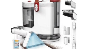 WHALL Portable Carpet Cleaner Machine ©Image Credit: WHALL