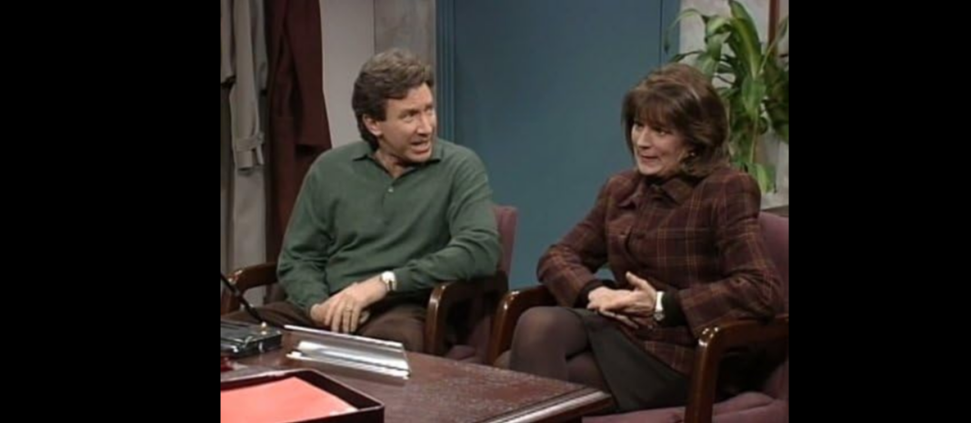 10 '90s sitcoms that aged terribly 9 Tim Allen and Patricia Richardson in Home Improvement (1991)