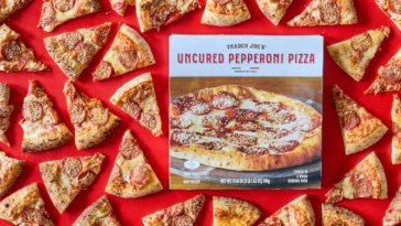 Trader Joe’s Uncured Pepperoni Pizza, the product flagged in the USDA alert | ©Image Credit: Trader Joe's
