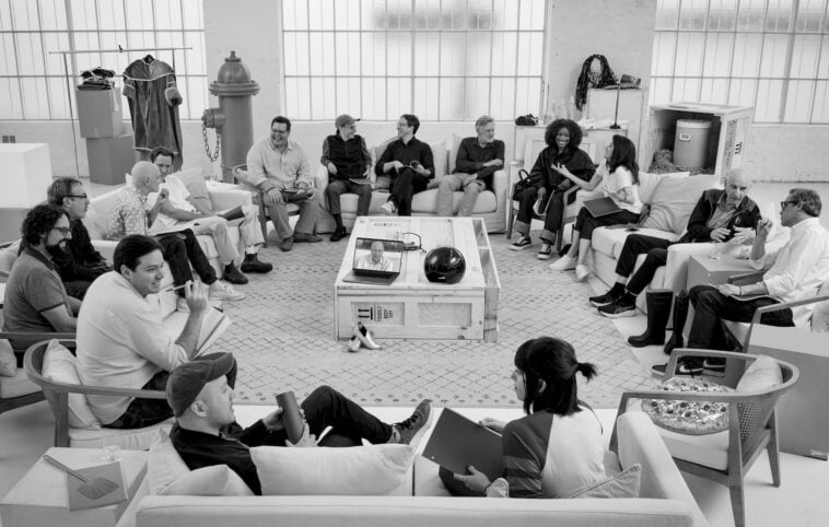 Clockwise from the top - Director Josh Greenbaum, Bill Pullman, Keke Palmer, Daphne Zuniga, George Wyner Jeb Brody (Producer), Taylor Stuewe (Associate Producer) Austin Lee (Associate Producer), Benji Samit (Writer), Dan Hernandez (Writer), Adam Merims (Line Producer/EP), Anthony Carrigan Lewis Pullman, Josh Gad, Rick Moranis. ©Image Credit: Amazon
