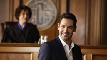 Tom Ellis as Lucifer Morningstar in 'Lucifer' (2016-2021) | ©Image Credit: Warner Bros. Discovery