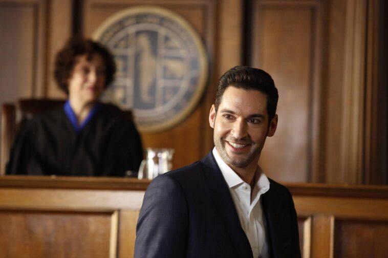 Tom Ellis as Lucifer Morningstar in 'Lucifer' (2016-2021) | ©Image Credit: Warner Bros. Discovery