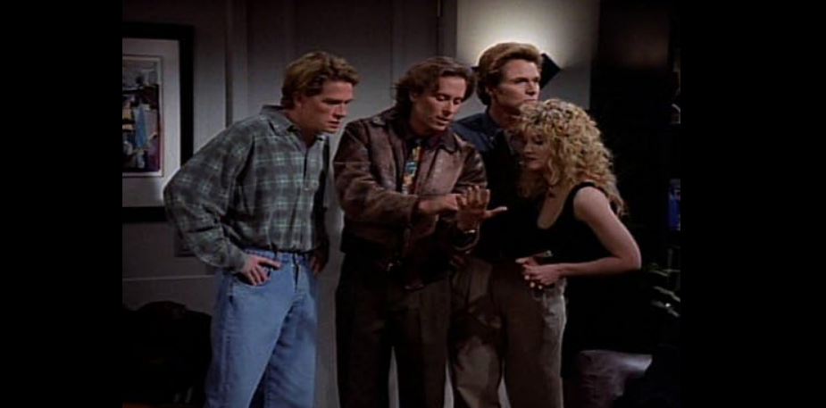 10 '90s sitcoms that aged terribly 4 Steven Weber, Thomas Haden Church, Crystal Bernard, and Tim Daly in Wings (1990)