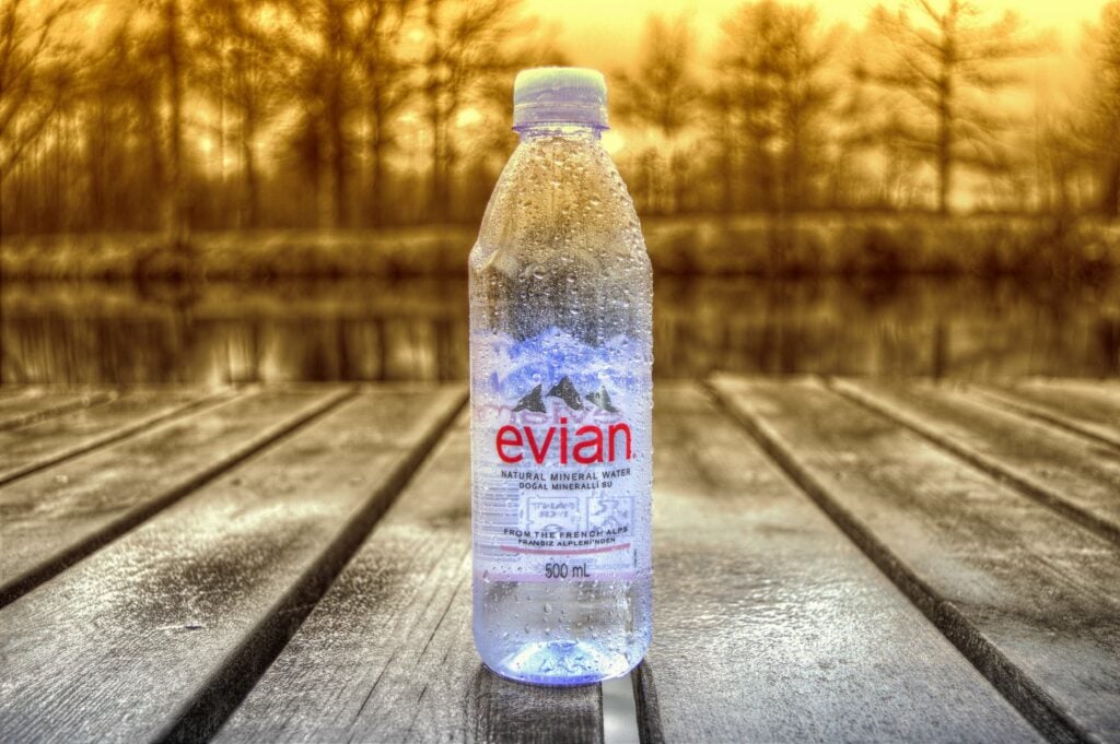 Evian Water 