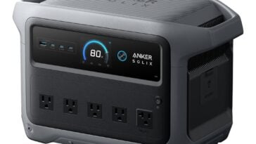 Anker SOLIX C1000 Gen 2 Portable Power Station ©Image Credit: Anker