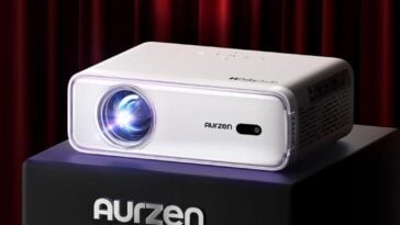 Aurzen EAZZE D1 Smart Projector ©Image Credit: Aurzen