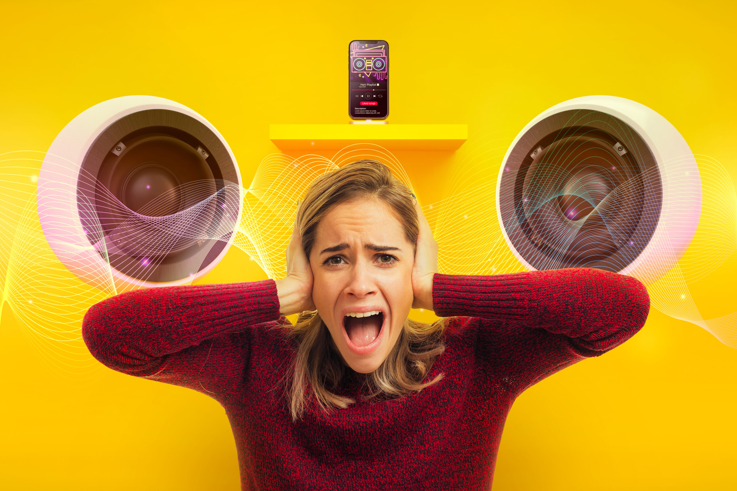 California has passed a law banning loud commercials on all ad-supported streaming platforms. ©Image Credit: Freepik