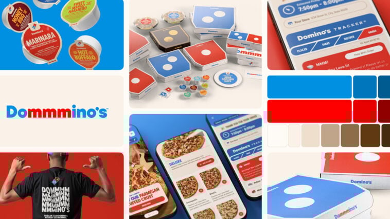 Domino’s gets a bold new look — hotter colors, fresh packaging, and a jingle that’ll make you say "mmm". | ©Image Credit: Domino's Pizza