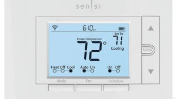 Emerson Sensi Smart Thermostat ©Image Credit: Emerson