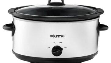 Gourmia 6 Qt Manual Slow Cooker ©Image Credit: Gourmia