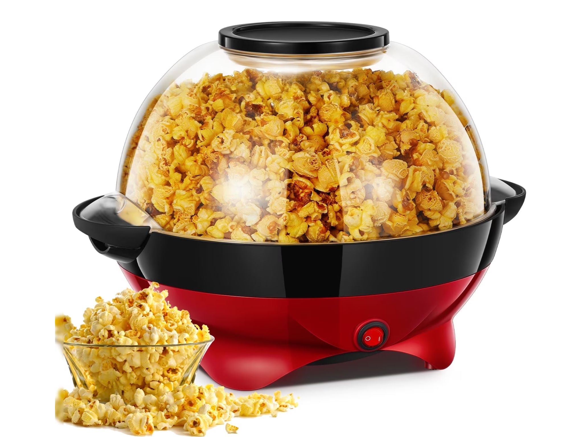 HOUSNAT Electric Popcorn Popper ©Image Credit: HOUSNAT