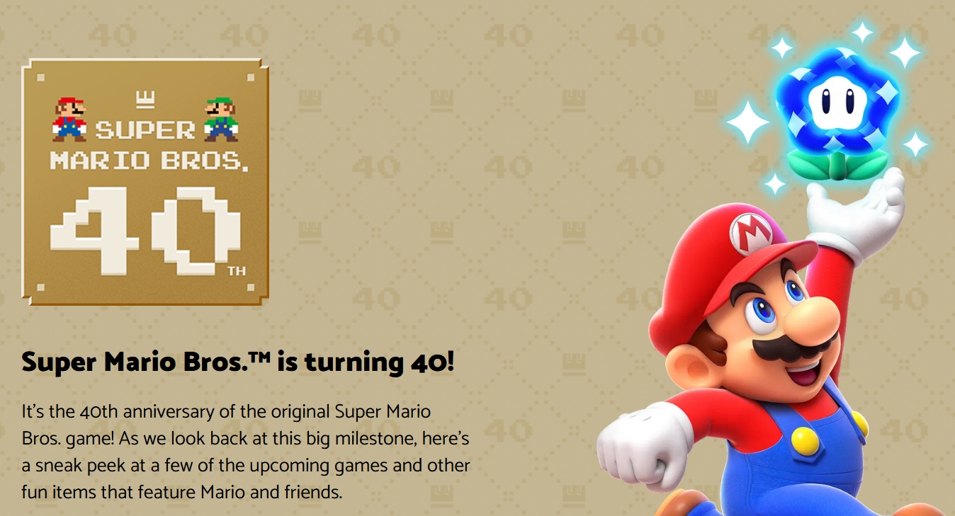 The Macy's parade balloon debut coincides with Super Mario Bros.' 40th anniversary | ©Image Credit: Nintendo