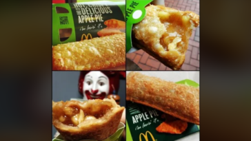 McDonald’s Fried Apple Pie | ©Image Credit: Reddit / nostalgia / 1MongkiSailor