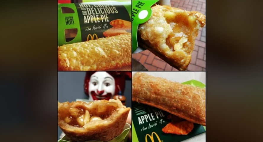 McDonald’s Fried Apple Pie | ©Image Credit: Reddit / nostalgia / 1MongkiSailor