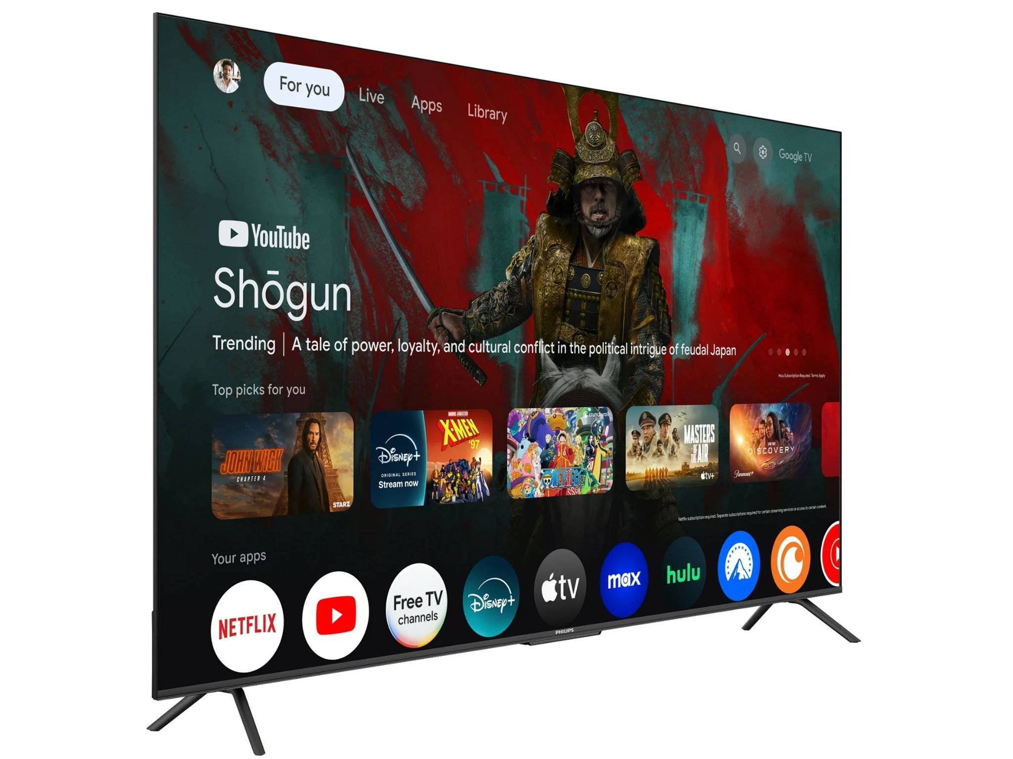 Philips Class 4K Google Smart TV ©Image Credit: Philips