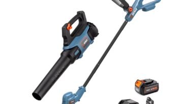 SENIX 20V 2-Tool Cordless Trimmer and Blower Kit ©Image Credit: SENIX