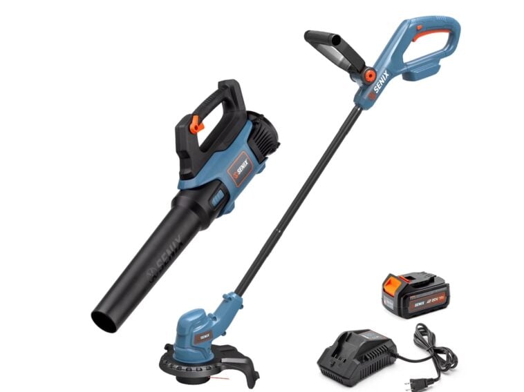 SENIX 20V 2-Tool Cordless Trimmer and Blower Kit ©Image Credit: SENIX