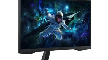 Samsung Odyssey G55C Curved Monitor ©Image Credit: Samsung