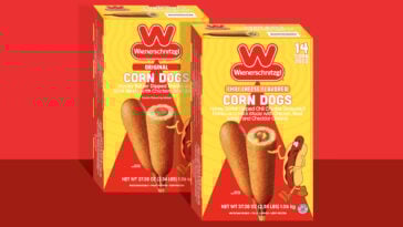 Wienerschnitzel takes its classic corn dogs from drive-thru to freezer aisle with two crave-worthy flavors. | ©Image Credit: Wienerschnitzel