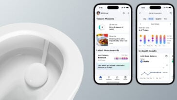 Meet U-Scan — your bathroom’s built-in health lab. | ©Image Credit: Withings