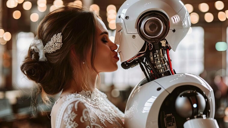 Ohio moves to outlaw “I dos” between humans and robots. | ©Image Credit: AI-generated image by BrianPenny/Pexels