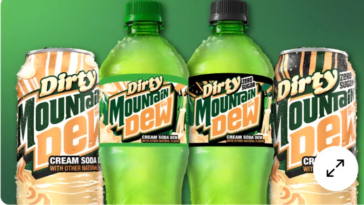 Dirty Mountain Dew hits shelves nationwide in early 2026 | ©Image Credit: Mountain Dew