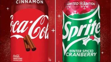 Sprite’s best-selling Winter Spiced Cranberry is returning for the holiday season ©Image Credit: Coca-Cola