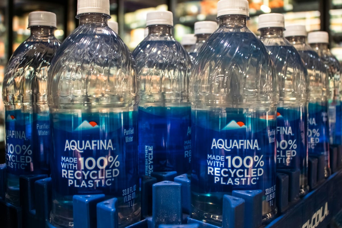 Aquafina water bottles