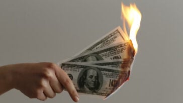 Burning cash: Americans may spend nearly $200k on connectivity over a lifetime. | ©Image Credit: Jp Valery/Unsplash