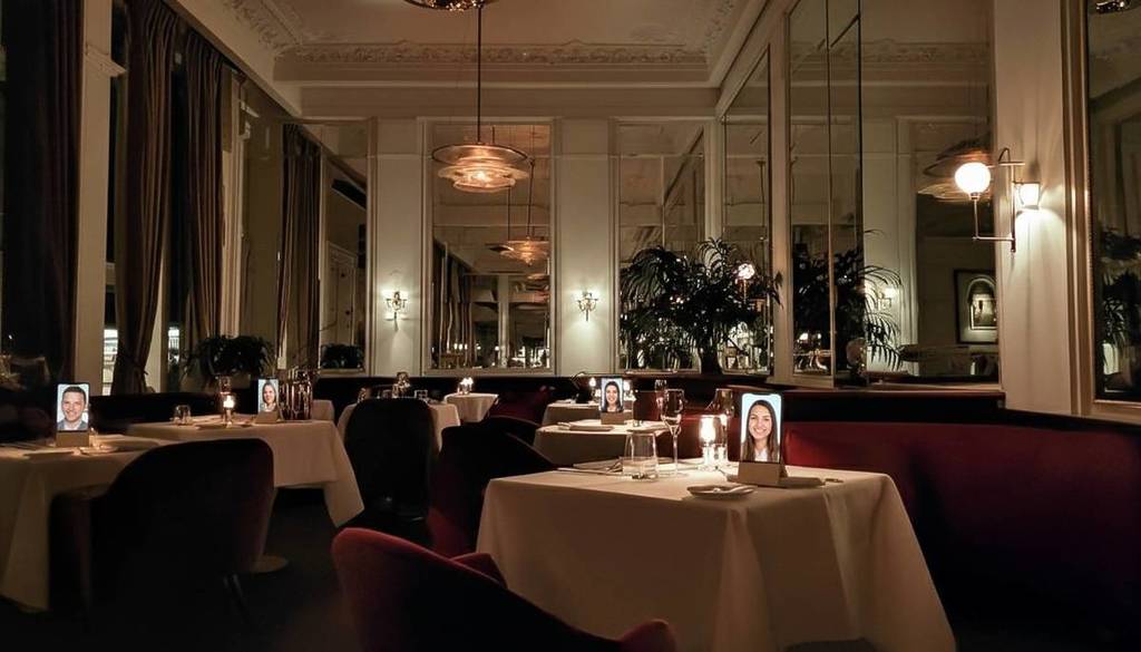 The world’s first AI dating cafe is opening in NY this December 2 A concept image of EVA Café | ©Image Credit: EVA AI