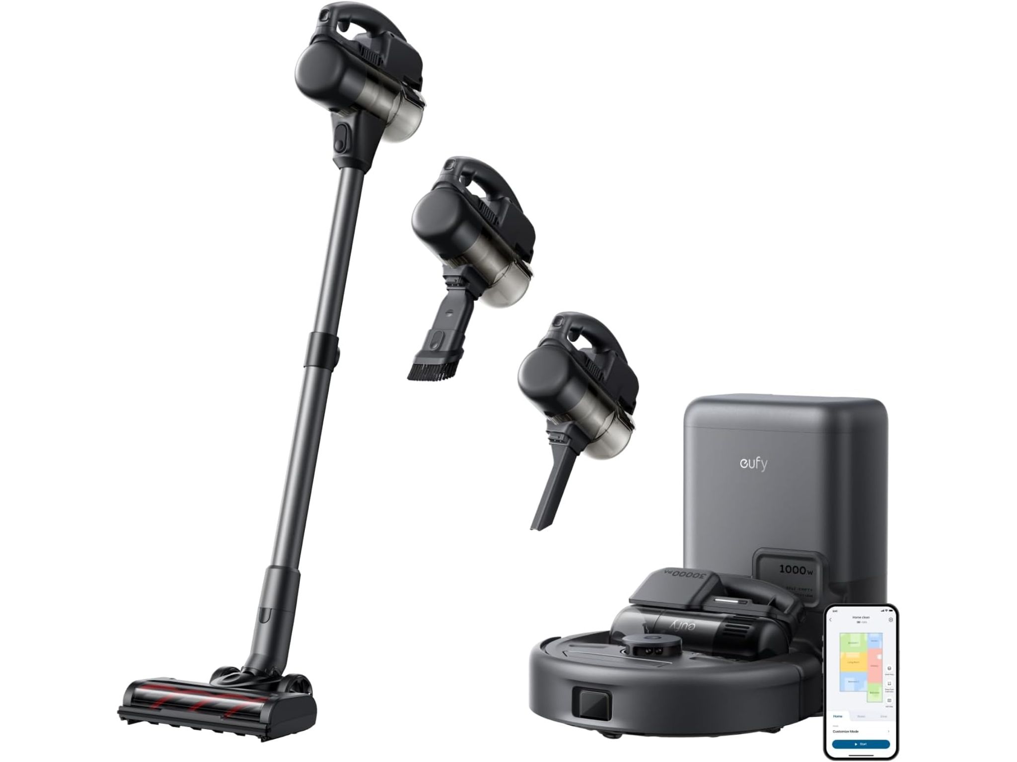 Eufy E20 Robot Vacuum strong suction, self-washing mops, AI navigation, and easier home cleaning at lower prices.