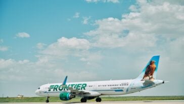 Frontier Airlines Aircraft ©Image Credit: Frontier