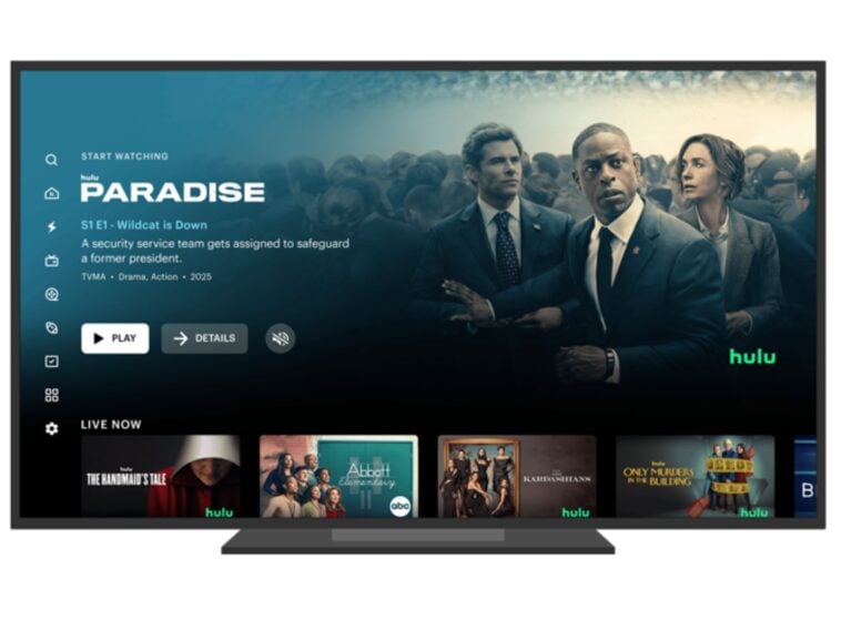 Hulu on Living Room TV ©Image Credit: Hulu