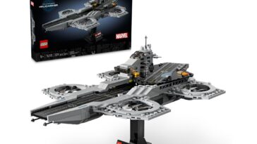 LEGO Marvel The Avengers Helicarrier Set ©Image Credit: LEGO