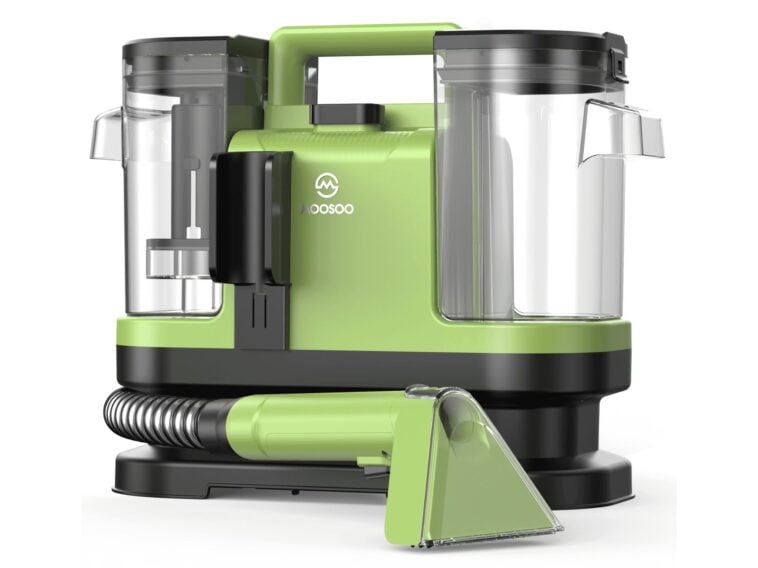 MOOSOO Portable Carpet Cleaner Machine ©Image Credit: MOOSOO