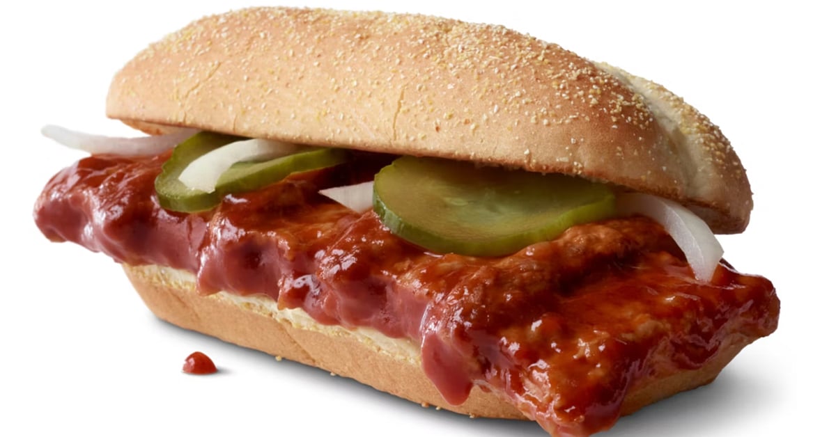 The McRib is making its long-awaited return to McDonald’s. | ©Image Credit: McDonald's
