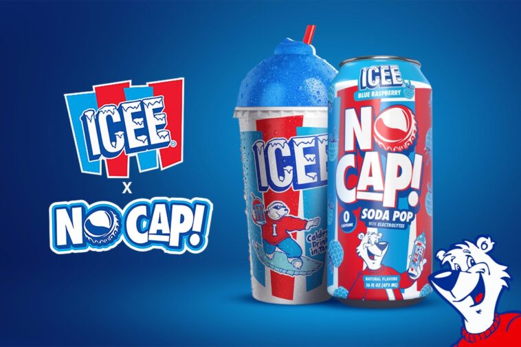 ICEE teams up with No Cap! for zero-sugar sodas | ©Image Credit: NO CAP! Soda Pop, PR Newswire